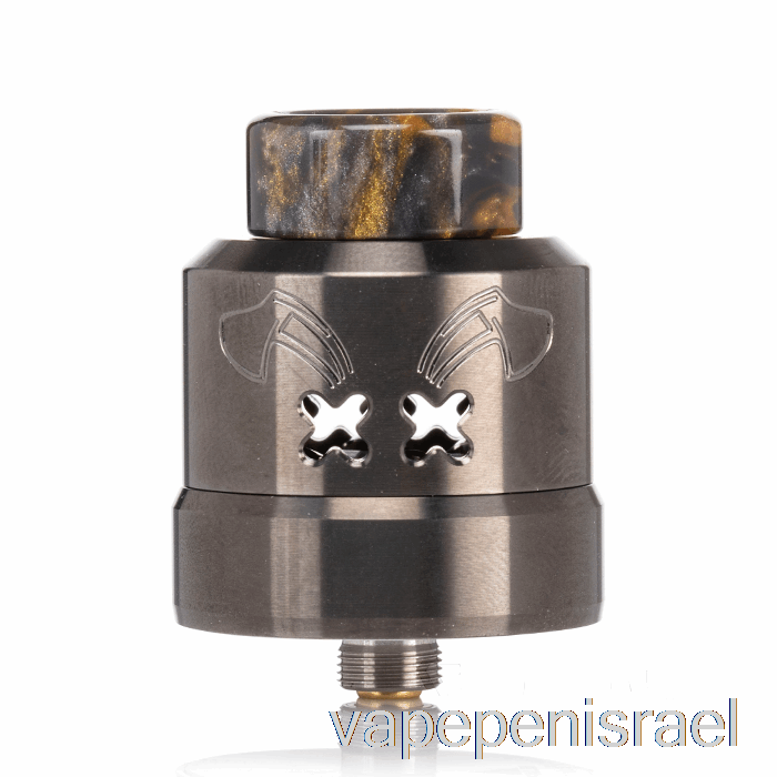 חד פעמי Vape Israel Hellvape ארנב מת Max 28mm Bf Rda Gunmetal